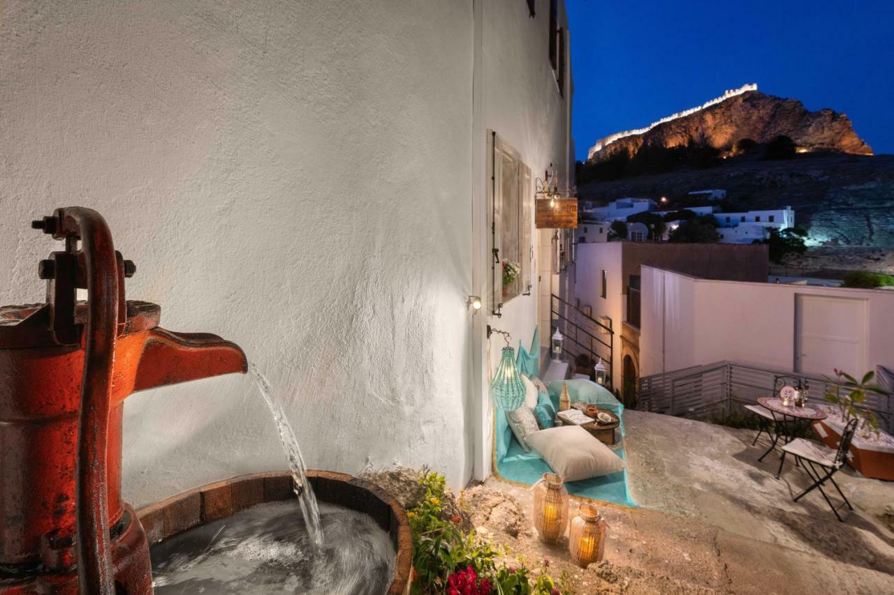Casa Pietra Lindos Luxury Traditional House Екстериор снимка
